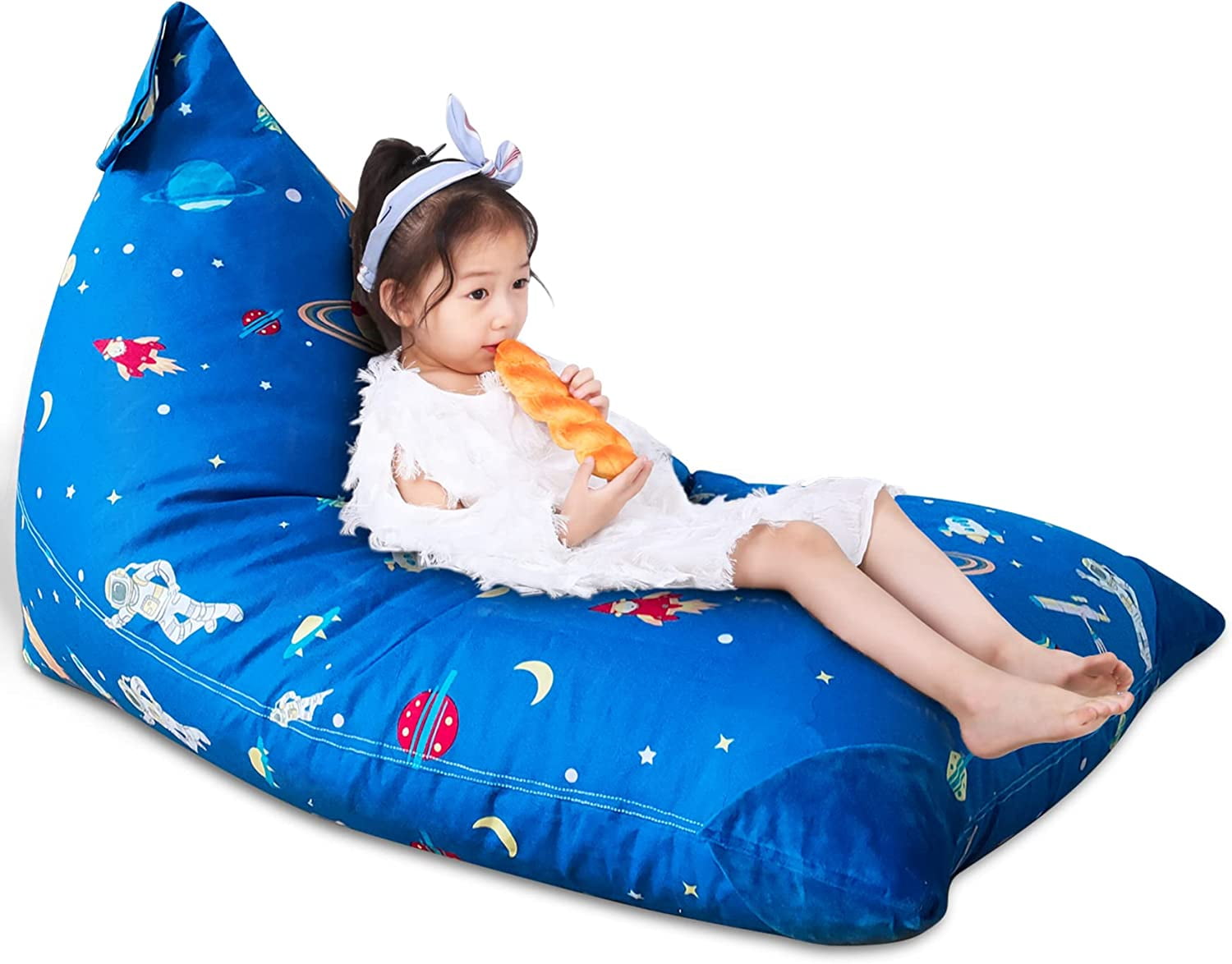 Danhaei Stuffed Animal Storage, Dinosaur Bean Bag Chair, Stuffed Animal