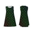thumbnail image 7 of Logiee Poker Shapes Print Summer Dresses for Women,Beach Sleeveless Flowy Pocket Tshirt Tank Sundresses,Women's Sleeveless Dress, 7 of 7