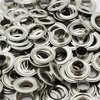 #2 (3/8 Hole) Nickel 36 Grommets per Box Grommet Kits - Nickel Finish | by Tarps Now