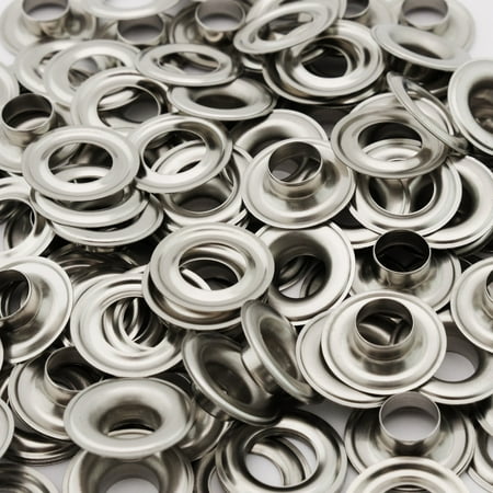 

C.S. Osborne Stainless Steel Grommets With Washers #SS-2 (3/8 Hole) 144 Sets