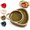 Green, variant on Soup and Sandwich Plate Combo, Ceramic Divided Bowl with Side Compartment, for Breakfast Salad Snacks Bread Cookies, Home Kitchen Restaurant