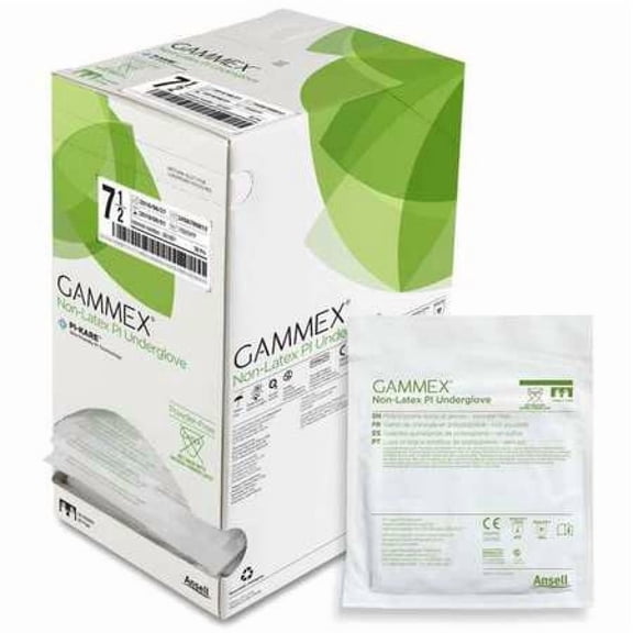 GAMMEX 340056 Surgical Gloves,Polyisoprene,Size 7,PK50