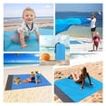 thumbnail image 4 of Manta impermeable para pícnic Beach, 2 m x 2 m, color azul, 4 of 5