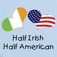 thumbnail image 2 of CafePress - Half Irish Half American (Hearts) Infant Bodysuit - Baby Light Bodysuit, Size Newborn - 24 Months, 2 of 4