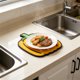 thumbnail image 5 of Trivet Mat, Pumpkin Shape Silicone Heat Resistant Pot Holder, Countertop Protector Drainage Mat for Kitchen Sink, 6.6x5.3 Inch, 5 of 6