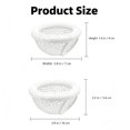 thumbnail image 3 of Mirlewaiy 2 Pack Floating Betta Hammock, 3D Printed Aquarium Decor with Feeding Ring and Shrimp Shelter for Betta Fish and Small Fish, 3 of 6