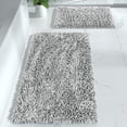thumbnail image 1 of Juego de alfombras de baño Yimobra Luxury Shaggy extra gruesas de 2 piezas, 1 of 7