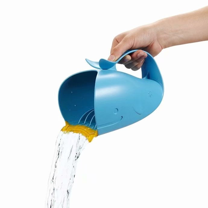 whale waterfall bath toy