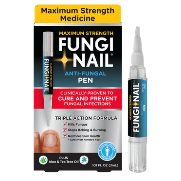 Fungi-Nail Br& Toe & Foot Pen Anti-Fungal Solution, 3ml, 4 Pack