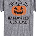 thumbnail image 3 of Instant Message - This is My Halloween Costume Men's Short Sleeve Graphic T-Shirt, 3 of 6