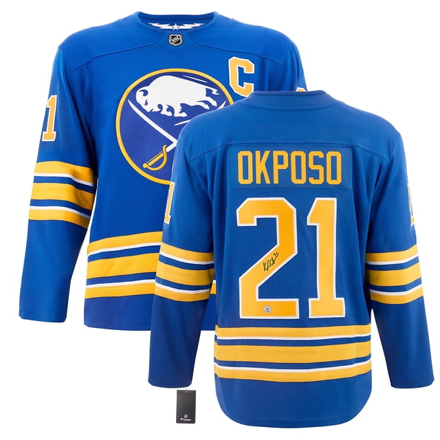 Kyle Okposo Chandail Breakaway des Buffalo Sabres Fanatics Signé