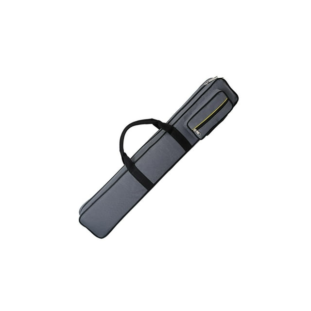 ZheElen Étui pour Queue de Piscine Anti-Rayures 1/2 Pochette Queue de Piscine Sac de Snooker Rangement Bleu Piscine Bleu
