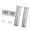 15cm sand silver, variant on Telescopic Adjustable Bed Beam Support Foot Furniture Leg Sofa Leg Bed Bottom Load Bearing Bracket Easy Setups