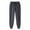 #Dark Gray, variant on Women's Plus Size Thick Fleece-Lined Solid Color Casual Sports Pants Running Fitness Trousers,Red,Size XXL