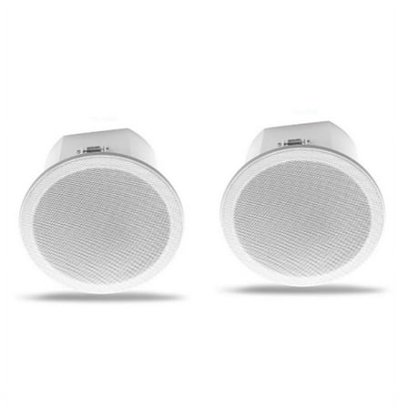 Built-In Amplifier Full Range Bluetoothback Cover Home Theater Background Music Ceiling Speaker(B)