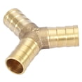 thumbnail image 3 of Conector de Manguera en Y Conector de Púas en Y de Latón Conector de Púas de 3 Vías en Y de Latón Conector de Manguera en T para Montaje de Unión Aire Agua Gas Accesorios Anggrek Otros, 3 of 8