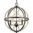 thumbnail image 2 of Progress Lighting Brandywine 3-Light Pendant, Steel, Silver Ridge, 2 of 7
