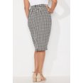 thumbnail image 2 of Catherines Women's Plus Size Liz&Me Ponte Pencil Skirt, 2 of 4