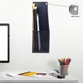 thumbnail image 4 of YBM Home Metal Wall Mount Magazine Rack File Holder for Home and Office, 12” x 10” x 4.5” Black, 4 of 8