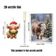 thumbnail image 4 of Hogar y jardín, Calendarios, Calendario de Adviento de Navidad con diseño de vaca, Adorno colgante para calendario de Adviento de 24 días de Navidad, Calendario de Adviento, 4 of 6