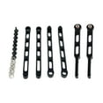 thumbnail image 1 of Varillas de tracción de eje para coche RC 1/12, piezas de repuesto directas, coche RC modificado de alta resistencia Negro, 1 of 9