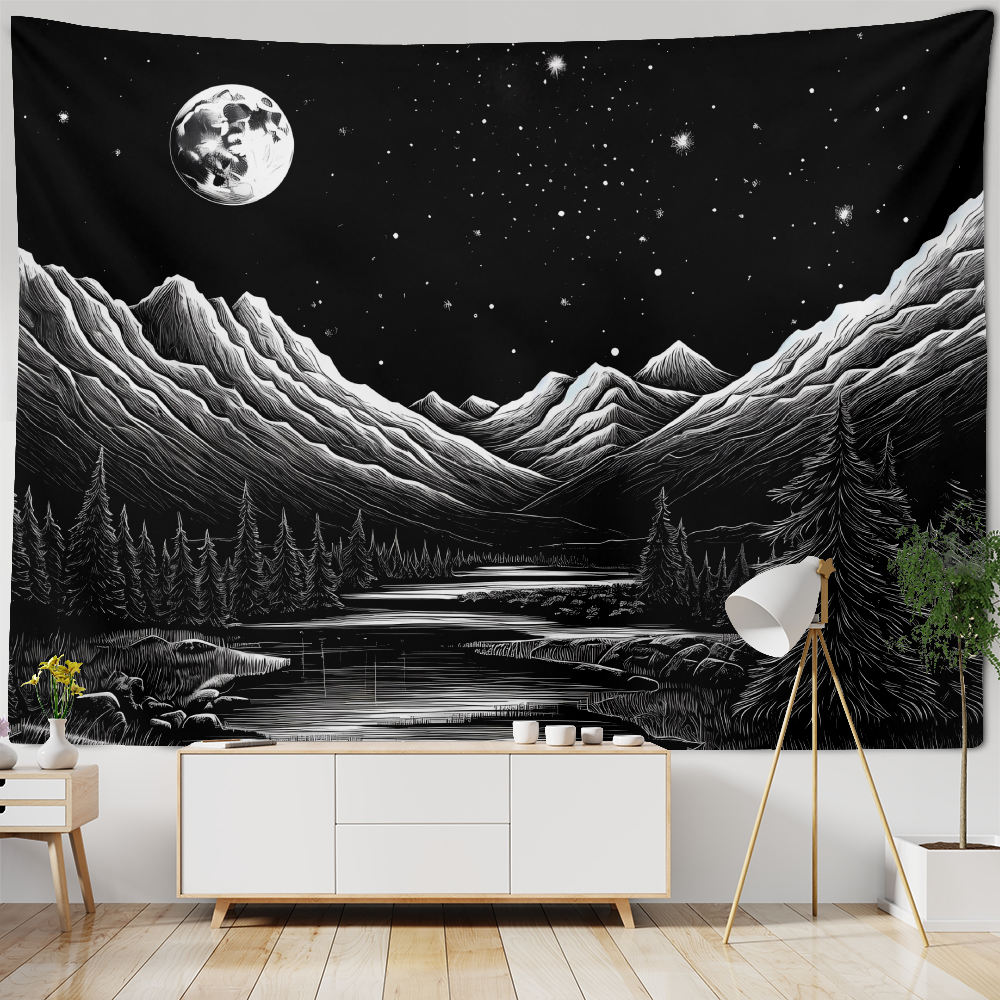 Tapestry Wall Tapestry, Starry Night Sky Tapestry, Tapestry Aesthetic