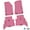 Pink w/ Black Insert, variant on Flextread Floor Mats for 21-24 Jeep Wrangler 4xe - Mopar Licensed Factory Fit - Black w/ White Wrangler Insert - 100% Made in USA