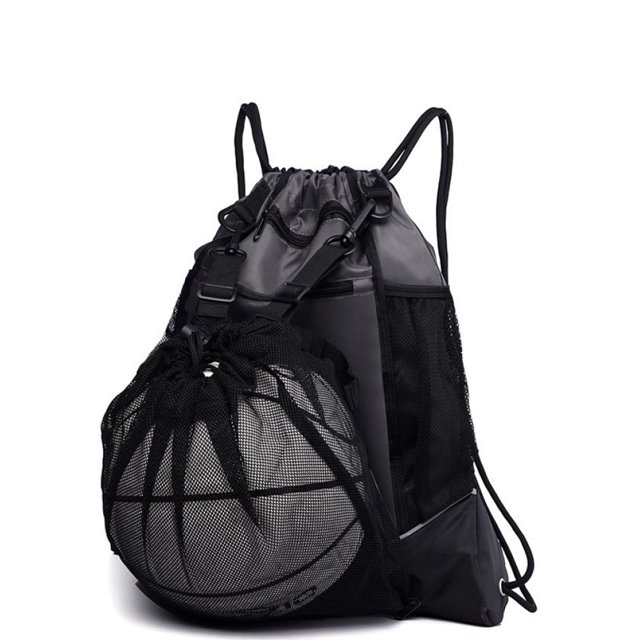 Breathable Mesh Sports Backpack, Water-resistant Material For All Weather Conditions, Multipurpose Sports Bag With Foldable Design For Easy Storage