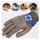 thumbnail image 5 of Guantes de corte HPPE de nivel 5, resistentes a cortes, de acero inoxidable, de trabajo, de malla metálica, anticortes, para carnicero y cocina, resistentes al desgaste., 5 of 6