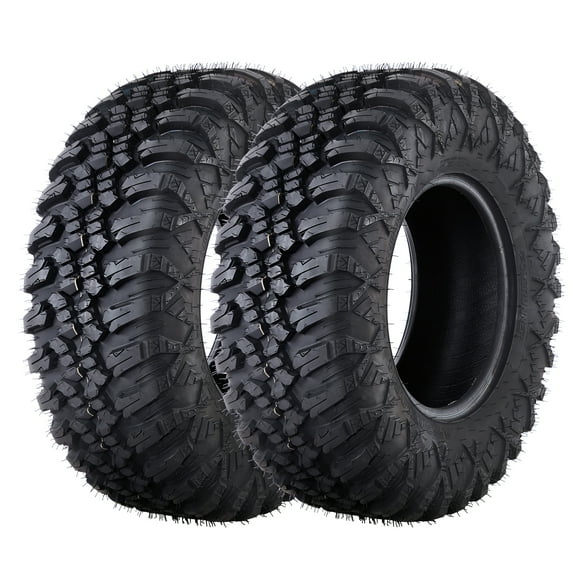 AT30x10R14 8PR ATV UTV Tires 30x10x14 All Terrain Tires 8 Ply Radial Construction Non-Directional Tread PatternI - Set of 2 UTV Tires for 14 inch Rims