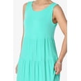 thumbnail image 5 of TheMogan Women's PLUS Sleeveless Scoop Neck Tiered Jersey Relaxed Fit Long Maxi Dress, 5 of 6