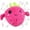 2Pcs Pink Strawberry, variant on Magic Touch Interactive Music Plush Toy, Soft Baby Musical Sensory Toy with Sound, Educational Learning Multiplayer Interactive Play, Birthday for Toddler Kids (Yellow Banana)