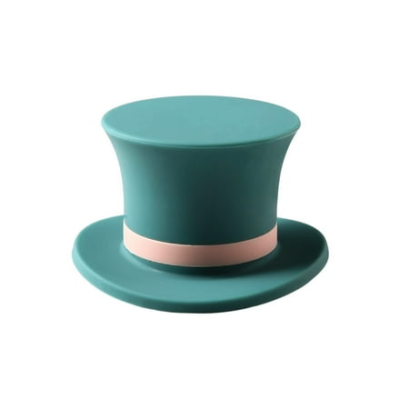 

YUEHAO stopper Hat Silicone Stopper Creative Stopper Hat-shaped Champagne Stopper Bottle Sealing Stopper Cap Silicone Green
