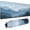 Mountain, variant on Retro Cherry Blossoms Mouse Pad 31.5x11.8 Inch White Full Desk Japanese Mousepad Extended Large Non-Slip Rubber Base Waterproof Big Keyboard Mat with Stitched Edges for Gaming and Office