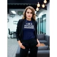 thumbnail image 2 of Proud Of Being A Physician T-Shirt Women -Image by Shutterstock, Female Small, 2 of 4