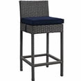 thumbnail image 3 of Sojourn Outdoor Patio SunbrellaBar Stool-EEI-1957, 3 of 3