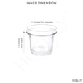thumbnail image 6 of HOSLEY Hosley Classic Tealight Candles Glass Candle Holder Set, Set of 12, 6 of 11