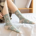 thumbnail image 4 of Babysbule Socks for Women Literature And Art Winter Women's Medium Socks High Sleeves Retro Personality Fashionable Socks, 4 of 4