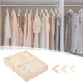 thumbnail image 2 of 4pcs Reinforced Clothes Divider Heavy Duty Clothes Containers for Closets Wardrobes Shelves, 2 of 8