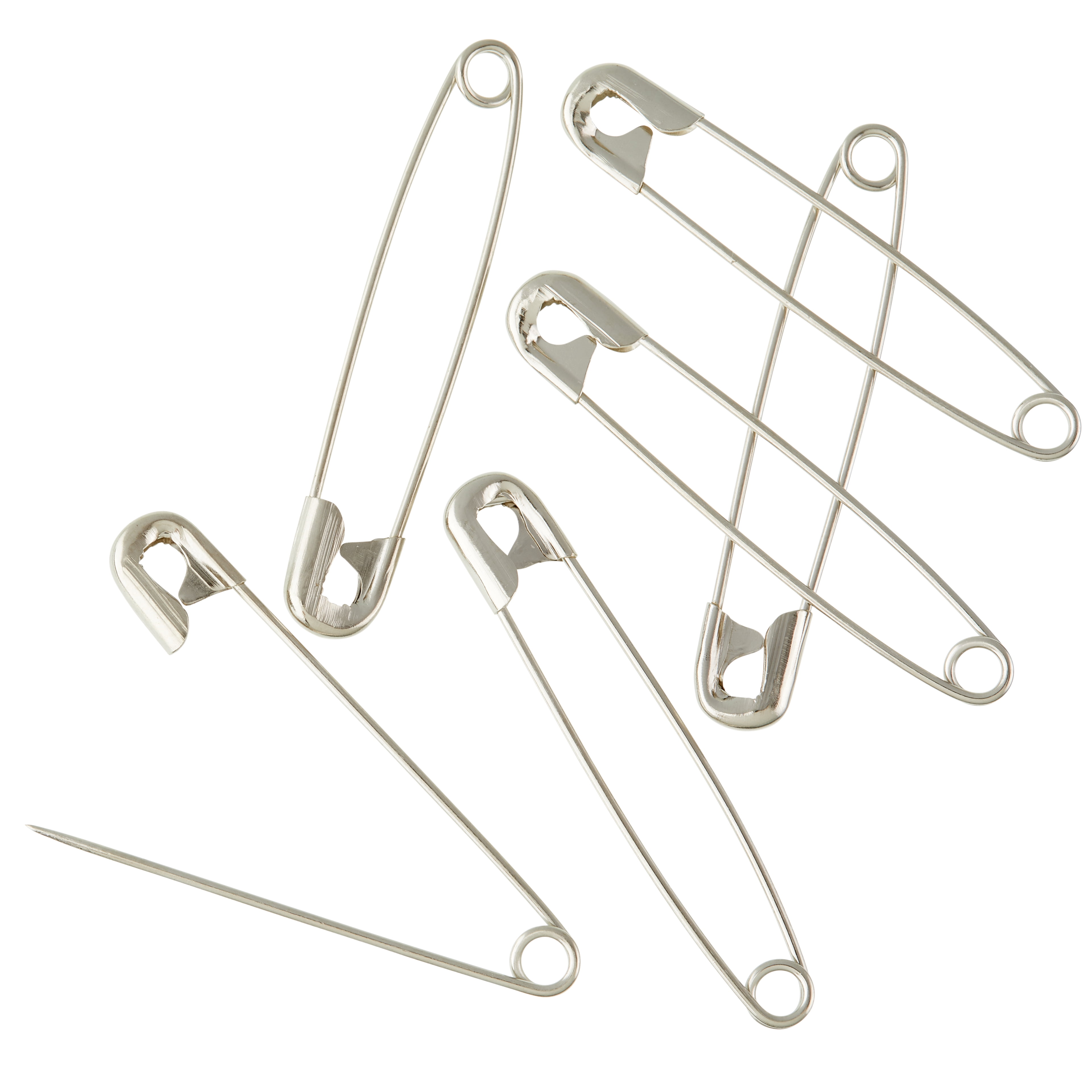 24 Packs: 6 ct. (144 total) 2" Safety Pins by Loops & Threads™