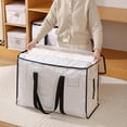 thumbnail image 3 of Bolsa de Empaque para Mudanzas PP de Gran Capacidad de Mano de 2PCS 72L/88L/95L, 3 of 11