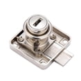thumbnail image 2 of Non- Safe Drawer Lock, Cabinet Locks, Zinc Alloy For Household For Office, 2 of 8