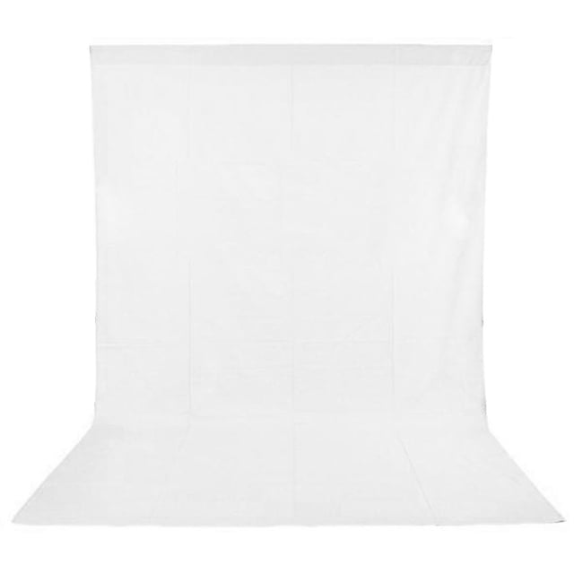 1.6 x / 5 x 10FT Photography Studio Non-woven Backdrop / Background Screen 3 Colors for Option Black White Green