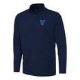 thumbnail image 2 of Men's Antigua Navy Villanova Wildcats Reprocess Quarter-Zip Top, 2 of 3