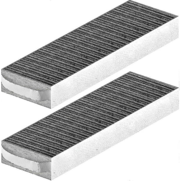 2 Filtros De Carbón Activado Para Campana Bomann DU 7600/7601/7607 – Tamaño 120x17 Mm, Absorbe Olores Y Vapores De Cocina