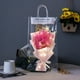 thumbnail image 5 of Ramo de flores de jabón | Rosas decorativas perfumadas para la decoración del hogar | Set de regalo con bolso y luces LED, 5 of 6