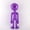 Purple, variant on 1pc Inflatable Alien Christmas Bar Alien Doll Decoration, Christmas Home Inflatable Decoration