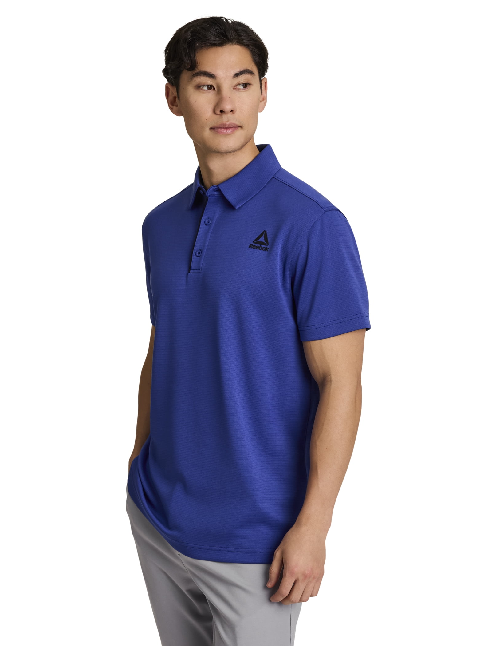 Reebok Men's and Big Men's Performance Polo Shirt, Sizes XS-5XL
