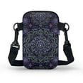 thumbnail image 2 of XYZCANDO Mandala Floral Small Crossbody Bag for Women Cellphone Messenger Handbags with Adjustable Shoulder Strap Mini Phone Purse Shoulder Handbag for Travel Shop Work Portable Money Bags, 2 of 7