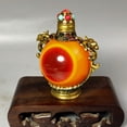 thumbnail image 3 of Antiques, miscellaneous items, antique-style cloisonné enamel inlaid with imitation beeswax snuff bottles, vintage smoking accessories, ornaments, 3 of 4